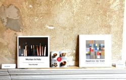 Auch wieder vertreten: Die Künstler Horst Kontak und Horst Hinder. Foto: Bernd Atzenroth / Landkreis Prignitz